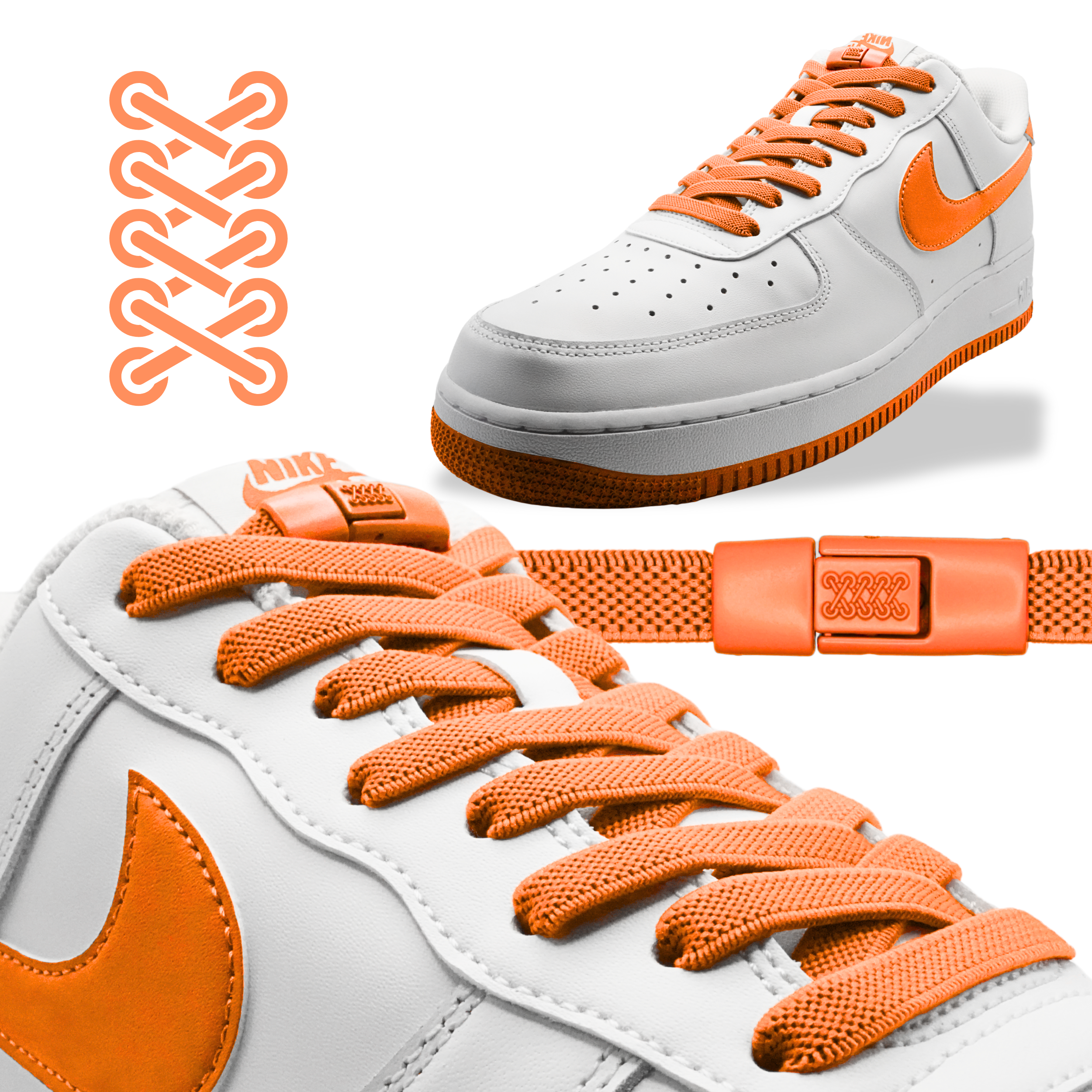 Flat Elastic Shoelaces
