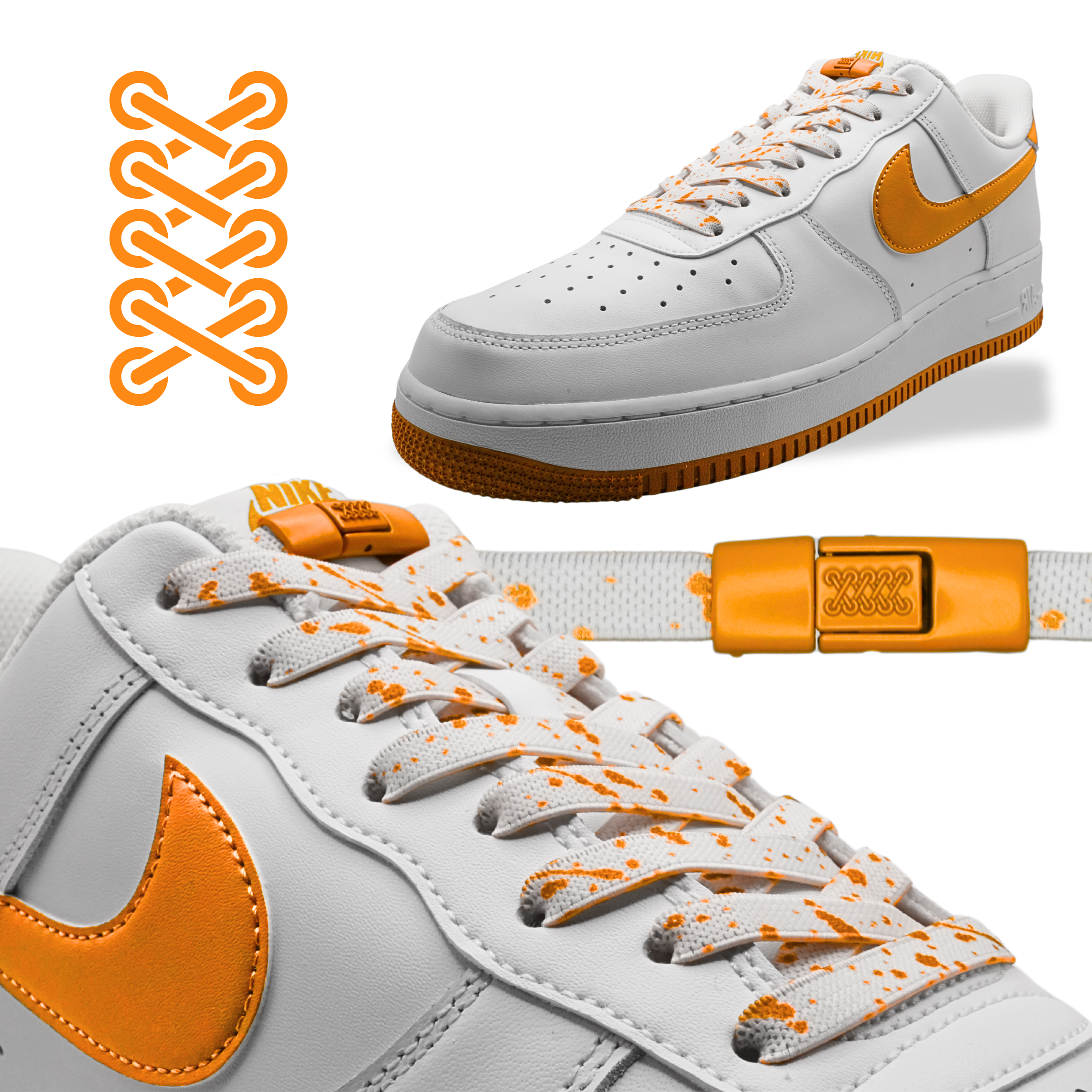 Flat Elastic Shoelaces
