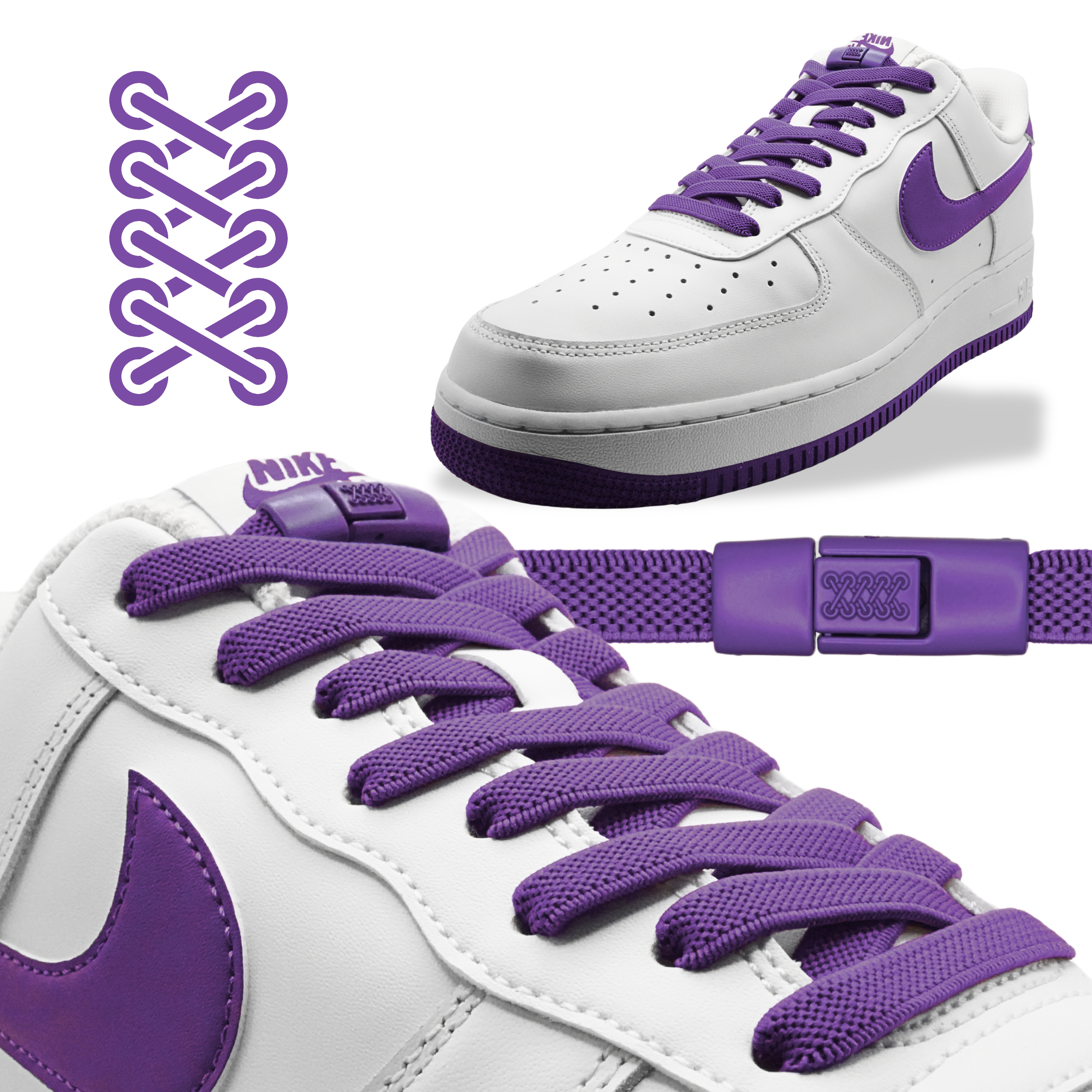 Flat Elastic Shoelaces